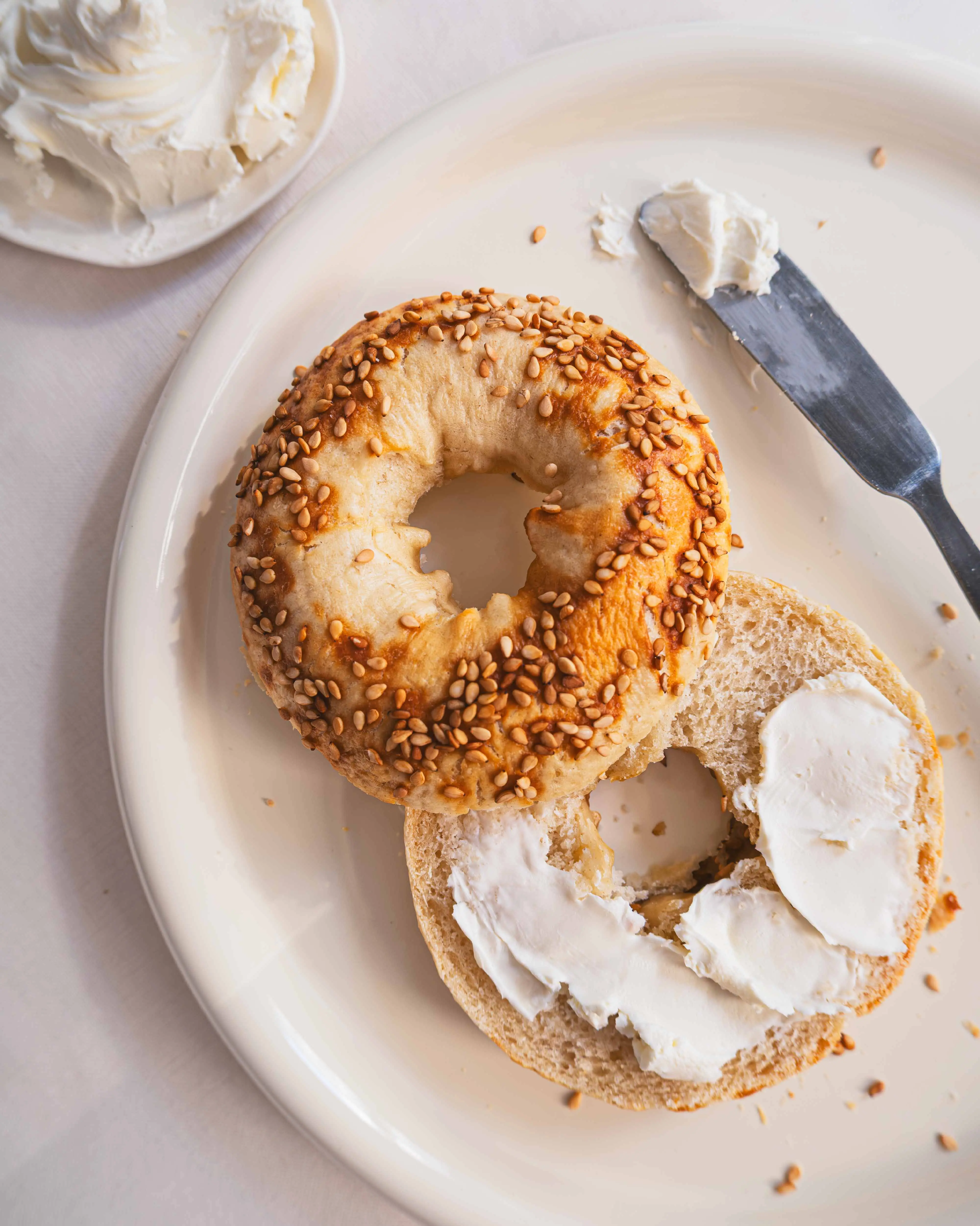 Bagel maison au sésame