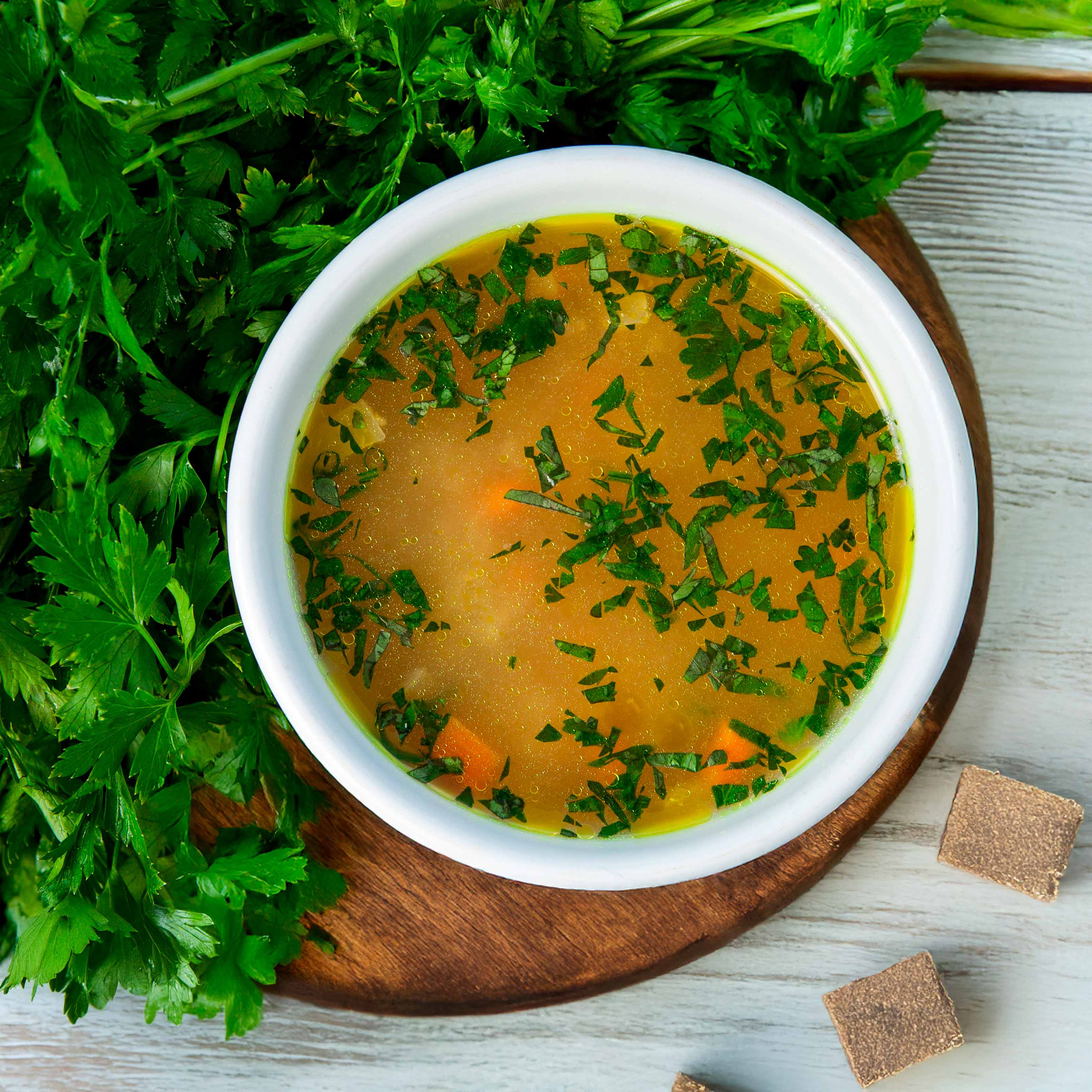 Bouillon de légumes maison