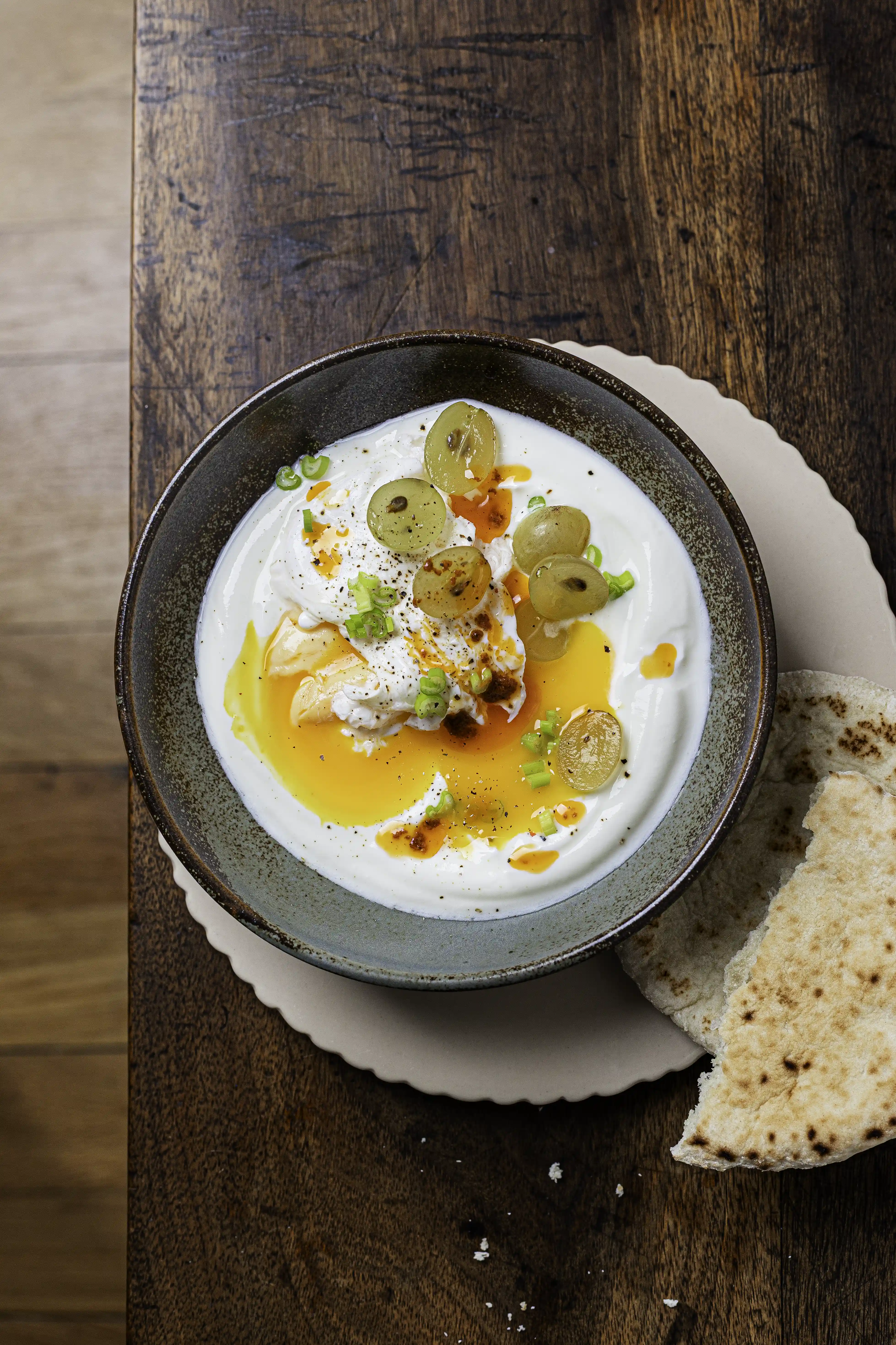 Cilbir l'oeuf poché à la turque
