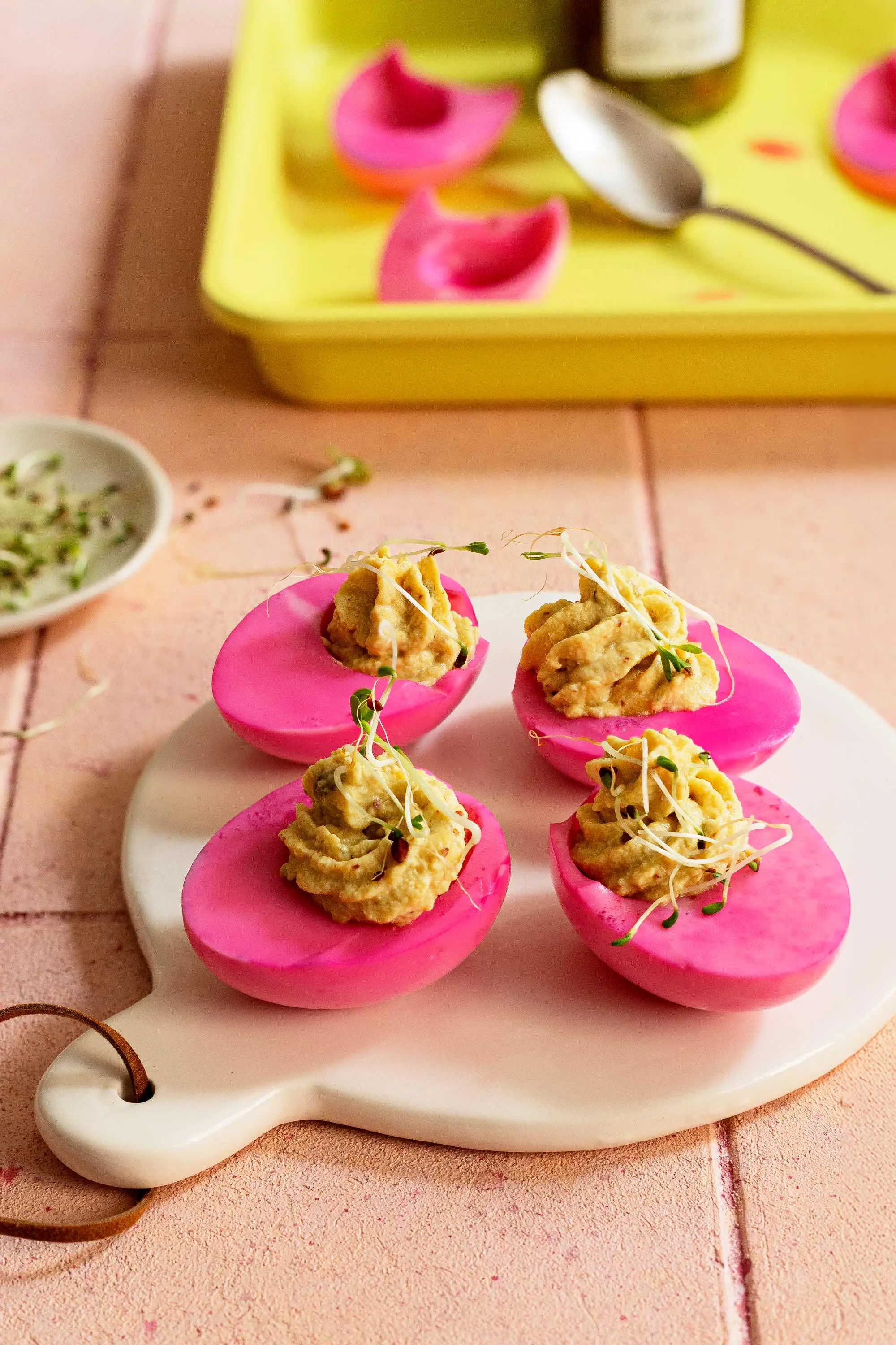 Deviled eggs : les oeufs mimosa revisités