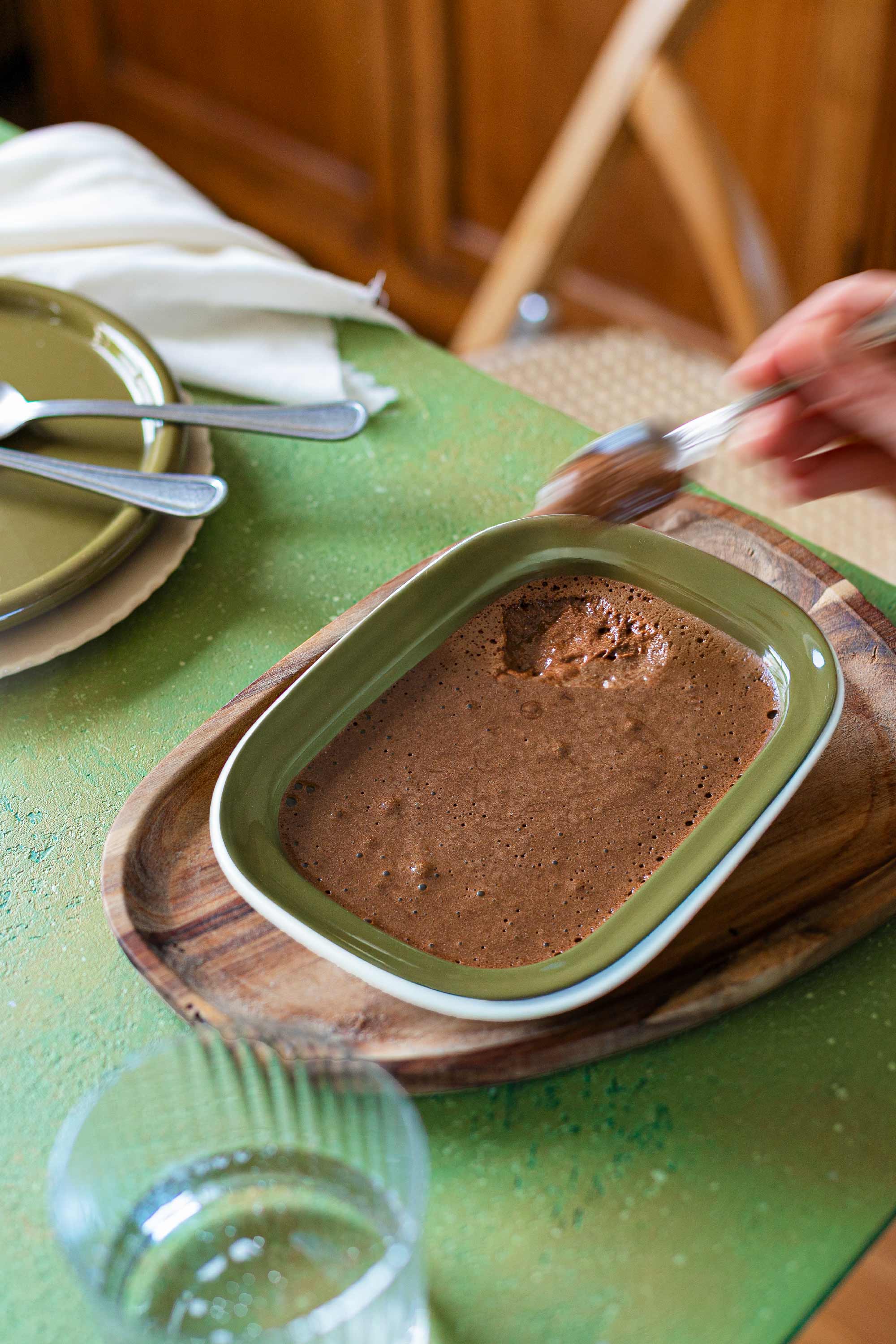 Mousse au chocolat à la fleur de sel