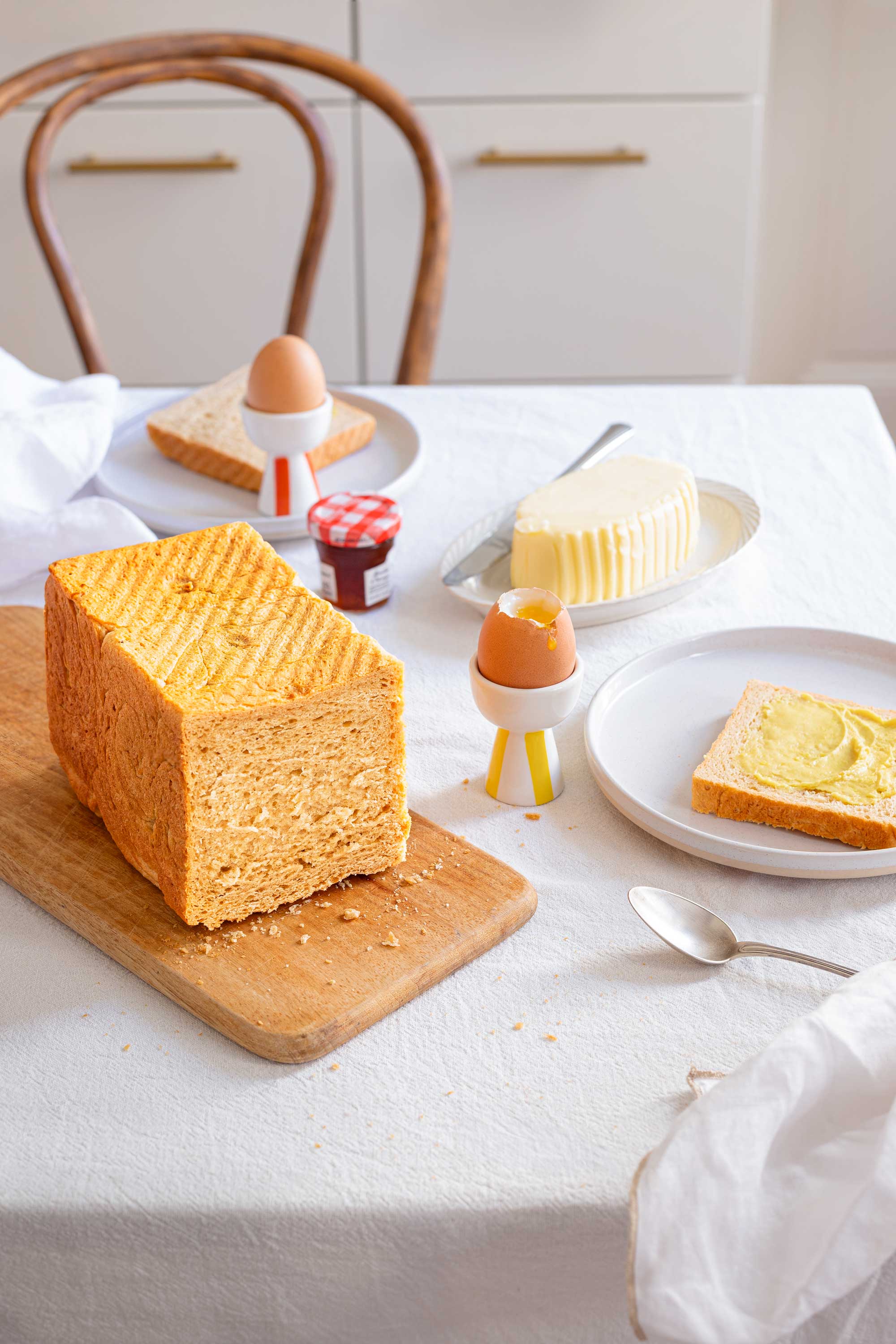 Shokupan maison : la brioche moelleuse avec la méthode Tangzhong