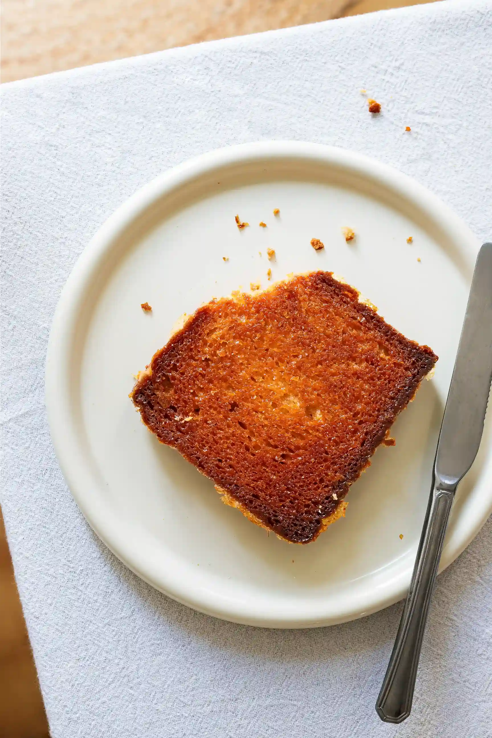 brioche caramélisée croustillante